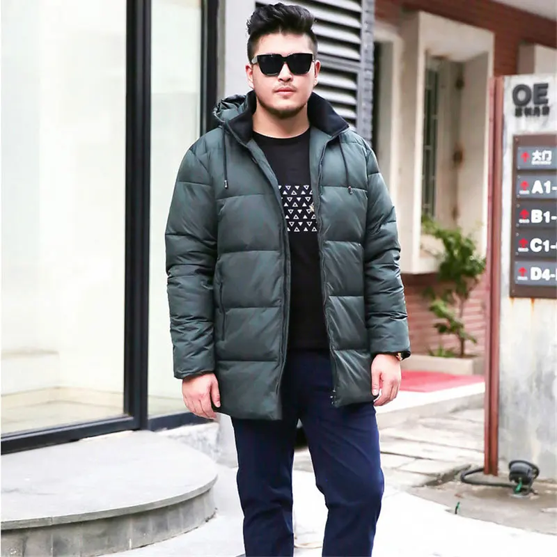 Brand Winter Jacket Men's 2017 New Park Thicken Oversize XL-6XL 7XL 8XL 9XL 10XL Warm Fits 170kg Wear | Мужская одежда