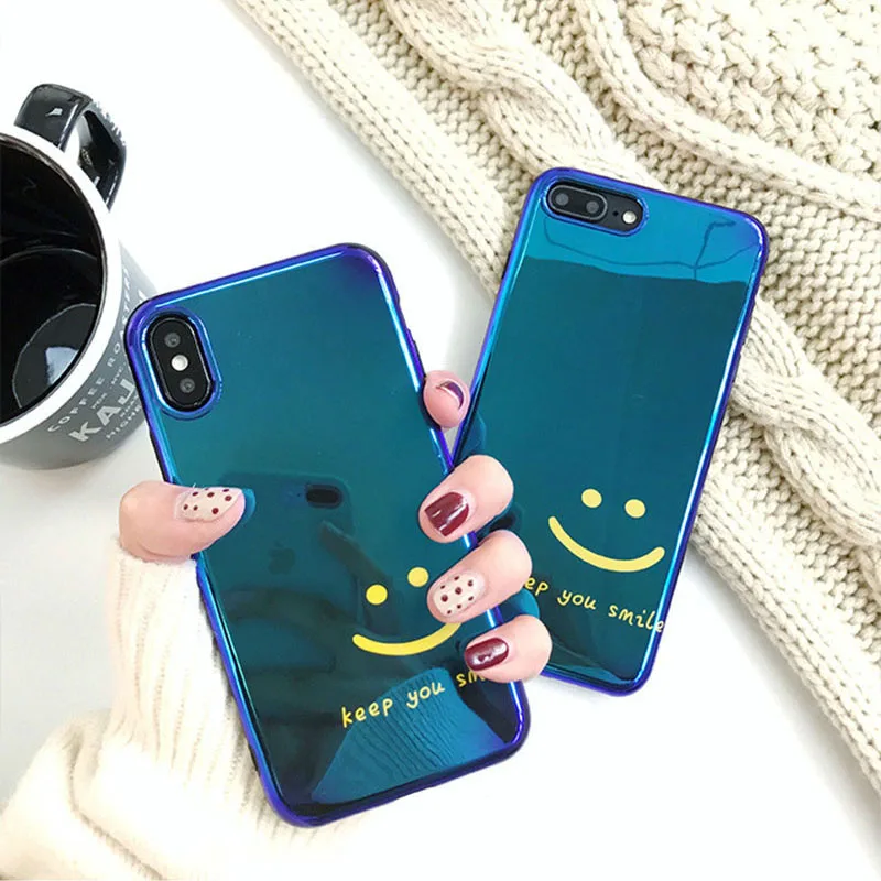 Boucho Blu-Ray Телефон чехол для iPhone X 6 S 7 8 плюс задняя крышка прекрасный держать вас