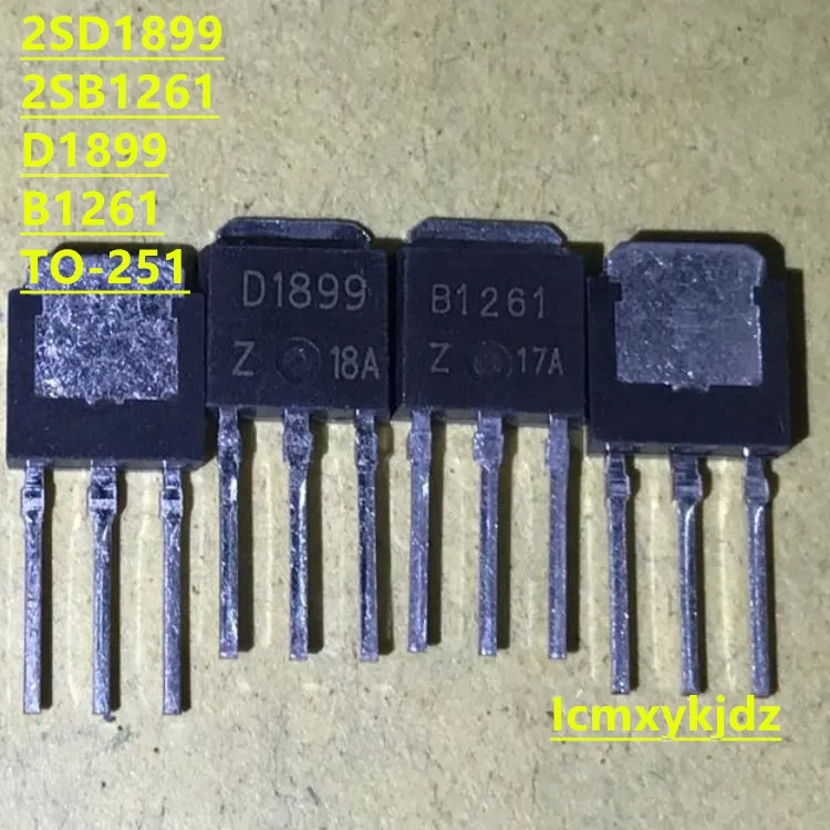 5 пар/партия, 2SB1261Z- B1261 2SD1899-Z D1899 1 пара (2SB1261 + 5 шт. + 2SD1899 + 5 шт.), новый оригинальный продукт, новый оригинальный, оригинальный, быстрая доставка