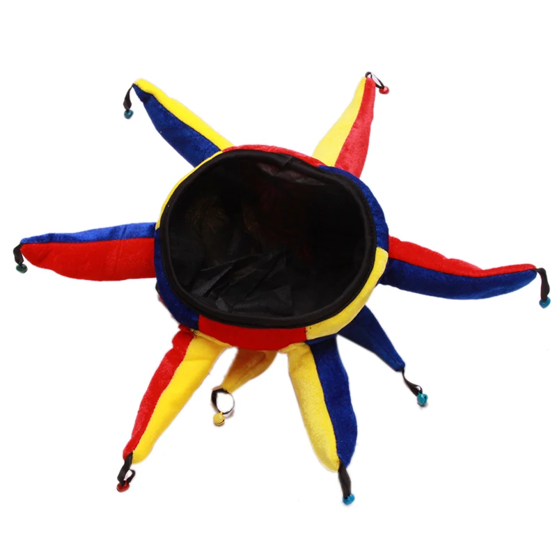 2018 новая забавная унисекс шляпа клоуна для футбольного события цветная