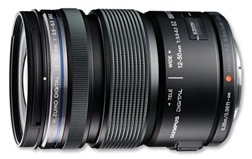 Объектив Olympus 12 50 мм M.ZUIKO ED f/3 5 6 3 фотосессия (черный) для камеры Panasonic Micro Four Thirds SLR|lens