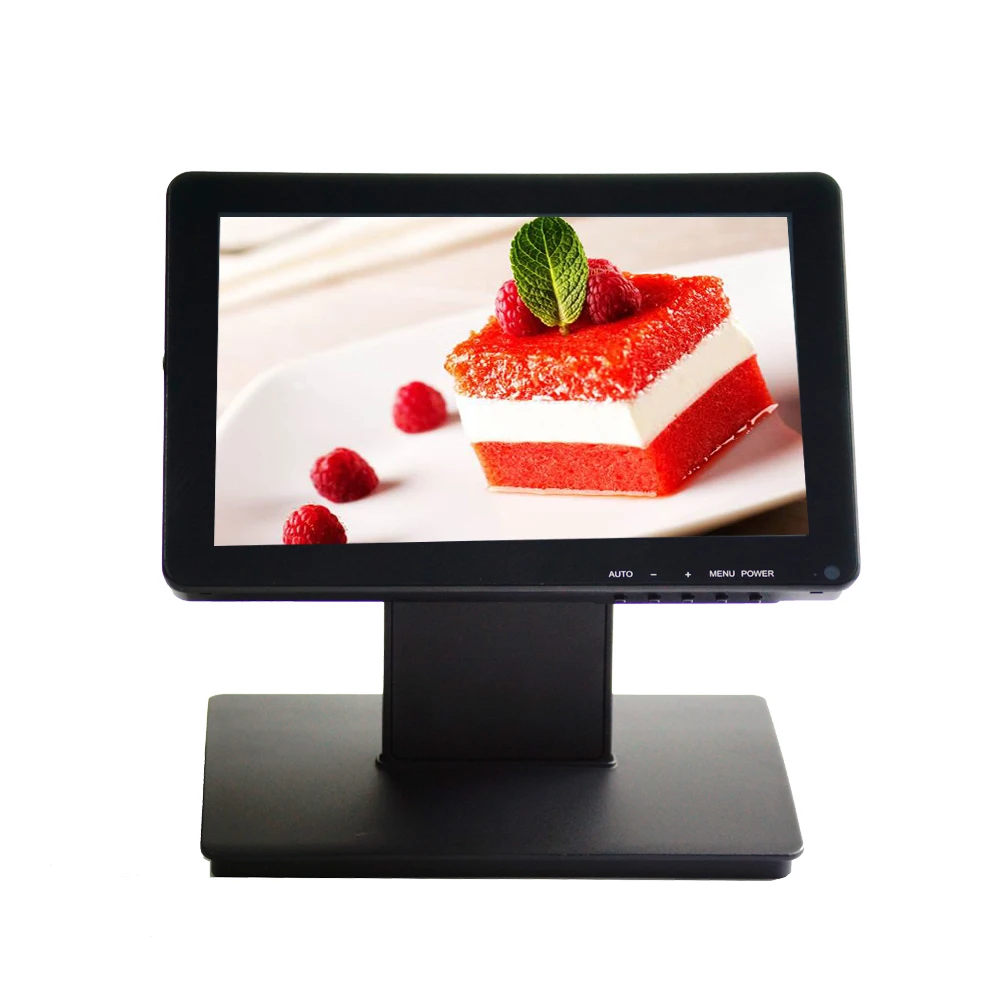 Недорогой POS LCD резистор 12 дюймов/12 дюймов мониторы с сенсорным экраном |