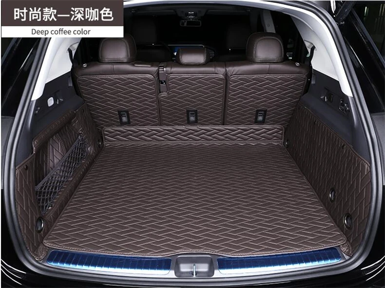 Для Mercedes-Benz GLE V167 2019 2020 2021 полный задний багажник ЛОТОК лайнер Грузовой Коврик для