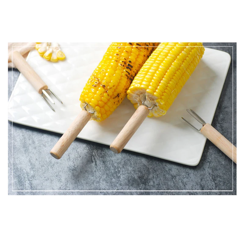 Инструмент для барбекю кукурузная вилка нержавеющая сталь кукуруза обжиг игла