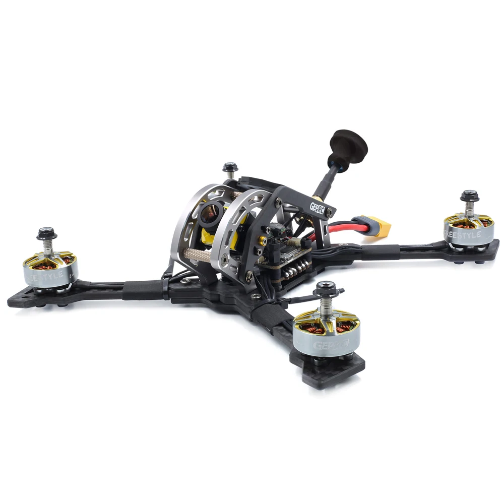 Гоночный Дрон GEPRC Mark3 H5 225 мм 5 дюймов 2 с FPV BNF/PNP SPAN F4 40A Blheli_S DSHOT600 ESC 25 ~ 600 мВт камера VTX