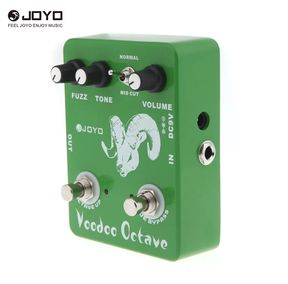 JOYO JF 12 Вуду Октава Фуз эффект гитары педаль эффектов|true bypass|octave fuzzvoodoo octave |
