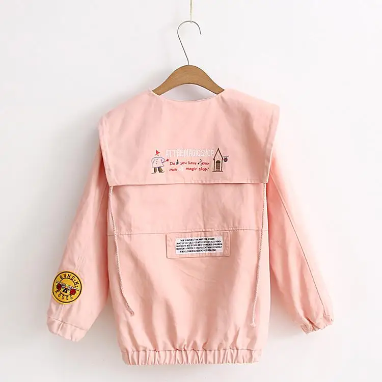 2017 весенне осенняя куртка Женские однотонные с длинным рукавом героями
