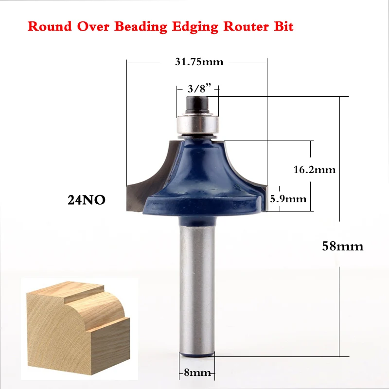 

Фреза по дереву CHWJW 8 мм