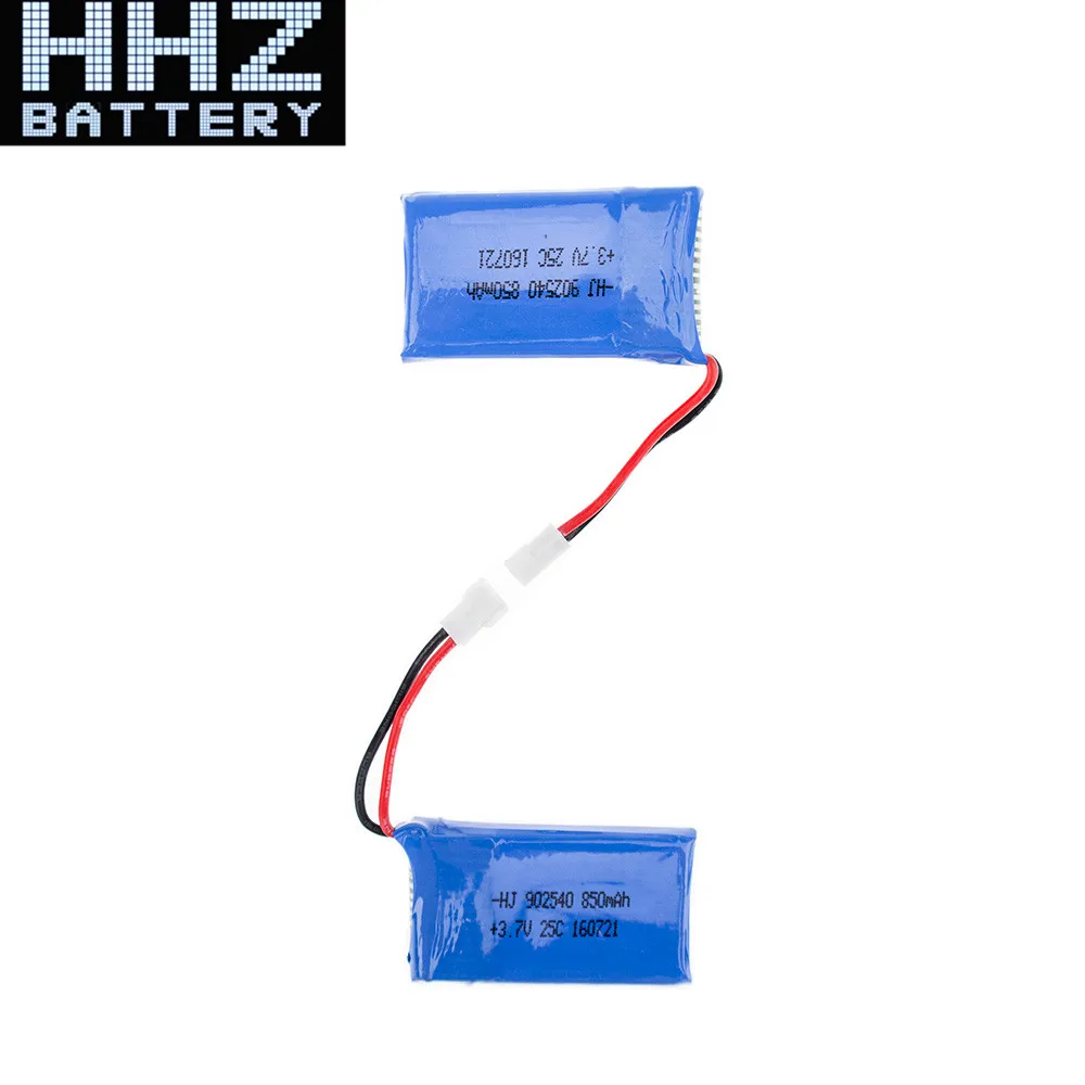 1 2 шт. 3 7 в 850 мАч 25C RC Lipo батарея для Syma X5 X5C X5SW X5SC CX30 CX-30W Дрон вертолет части литиевые