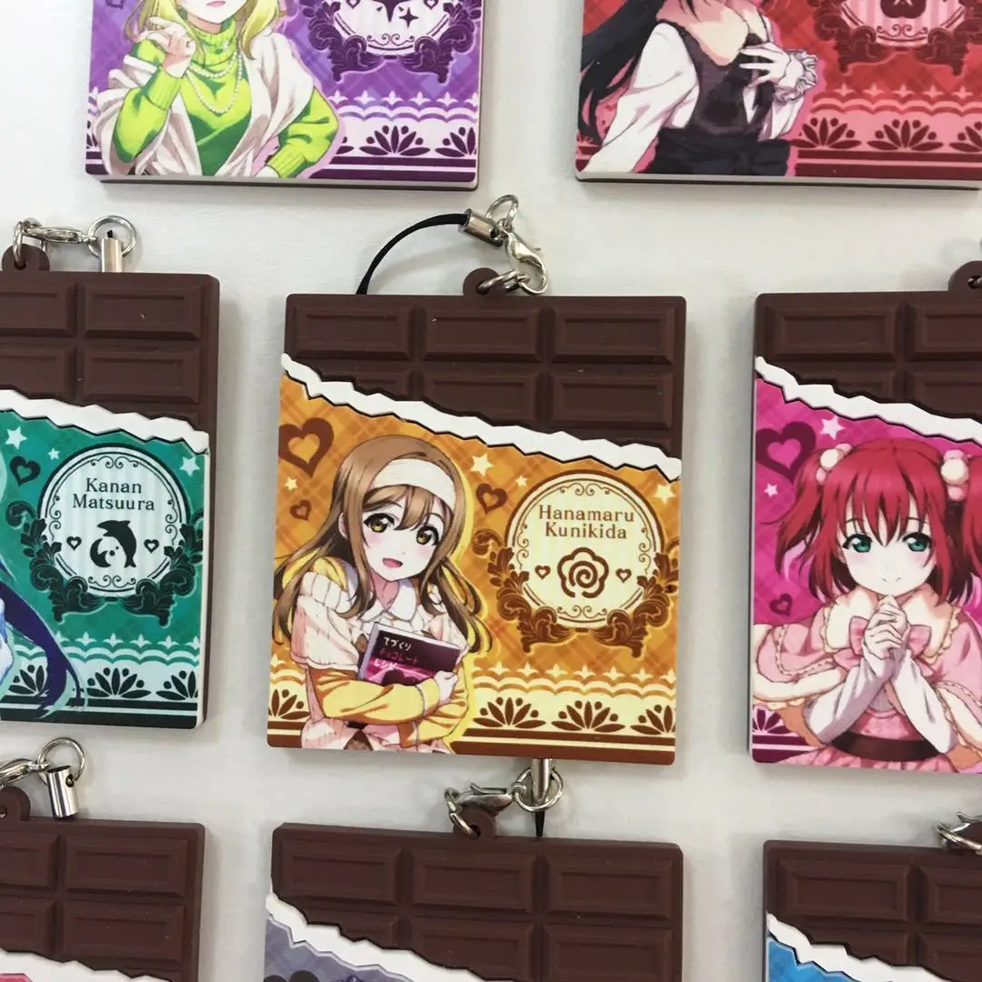 T1378 аниме LOVELIVE lovelive резиновый брелок для ключей Редкие ремешки Косплей|Ловцы снов