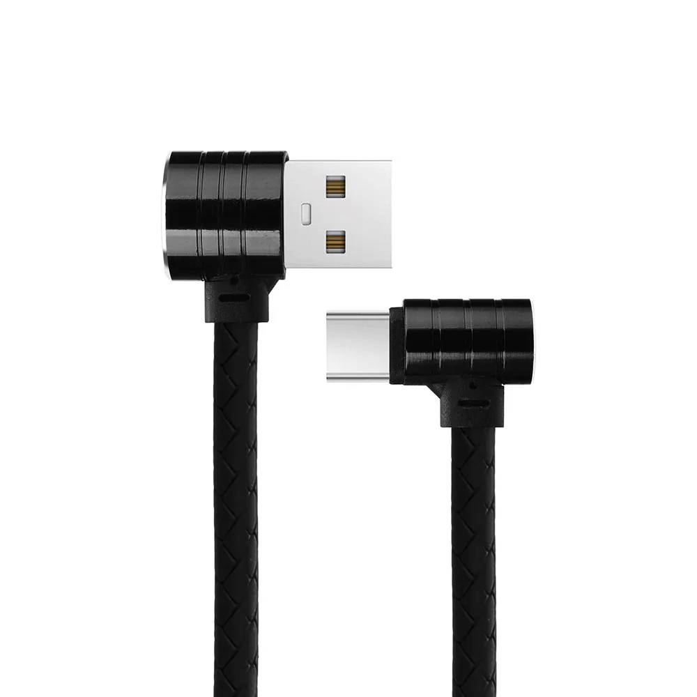 L форма 90 градусов 1 м Micro usb type C Зарядка данных быстрое зарядное устройство для samsung S8 USB поддерживает скорость передачи данных до 10 Гбит/с 56