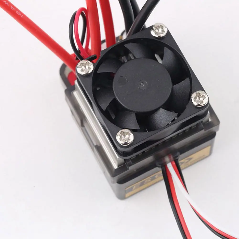 Black 320A 7,2 V-16 V Двунаправленный матовый ESC Регулятор скорости для RC автомобилей грузовиков лодки - Цвет: Black