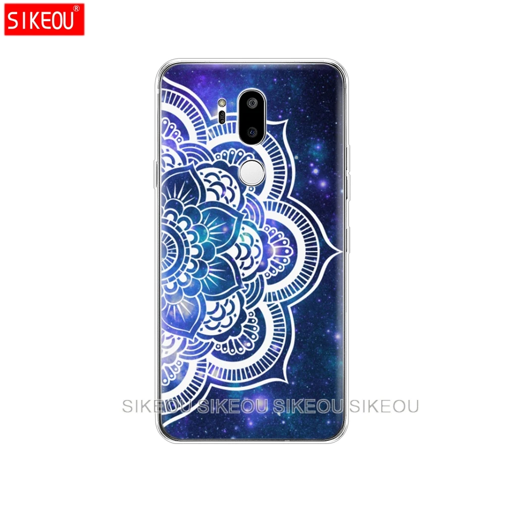 Силиконовый чехол для телефона LG G7 Q8 Q6 G6 MINI G5 V30 V7 V9 k10 k8 X POWER 2 Мандала pantalla|Бамперы| |