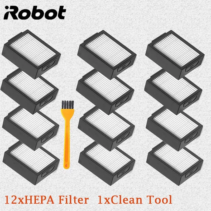Фильтр НЕРА и боковая щетка для iRobot Roomba i7 E5 E6 I Series E сменные детали пылесоса