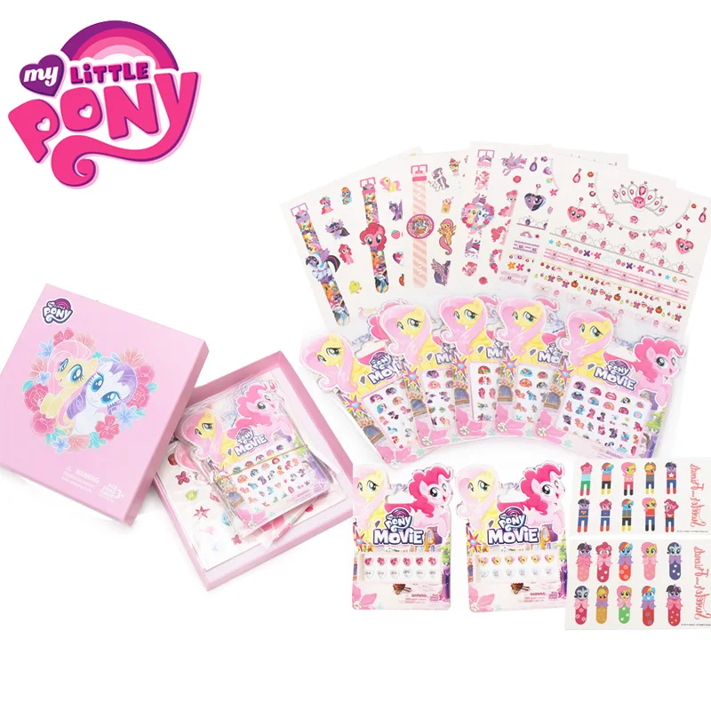 15 шт./кор. эксклюзивные игрушки My Little Pony Стикеры с изображением пони комплект