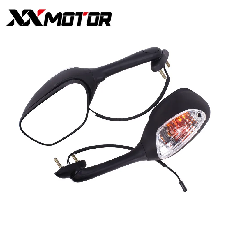 Mirrors Rear View Mirror Inverted with light For Suzuki GSXR600 GSXR750 GSXR1000 K5 K6 K7 K8 2005 2006 2007 2008 2009 2010 | Автомобили и