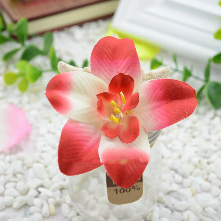 Искусственные цветы новые горячие искусственные орхидеи гирлянды материал DIY