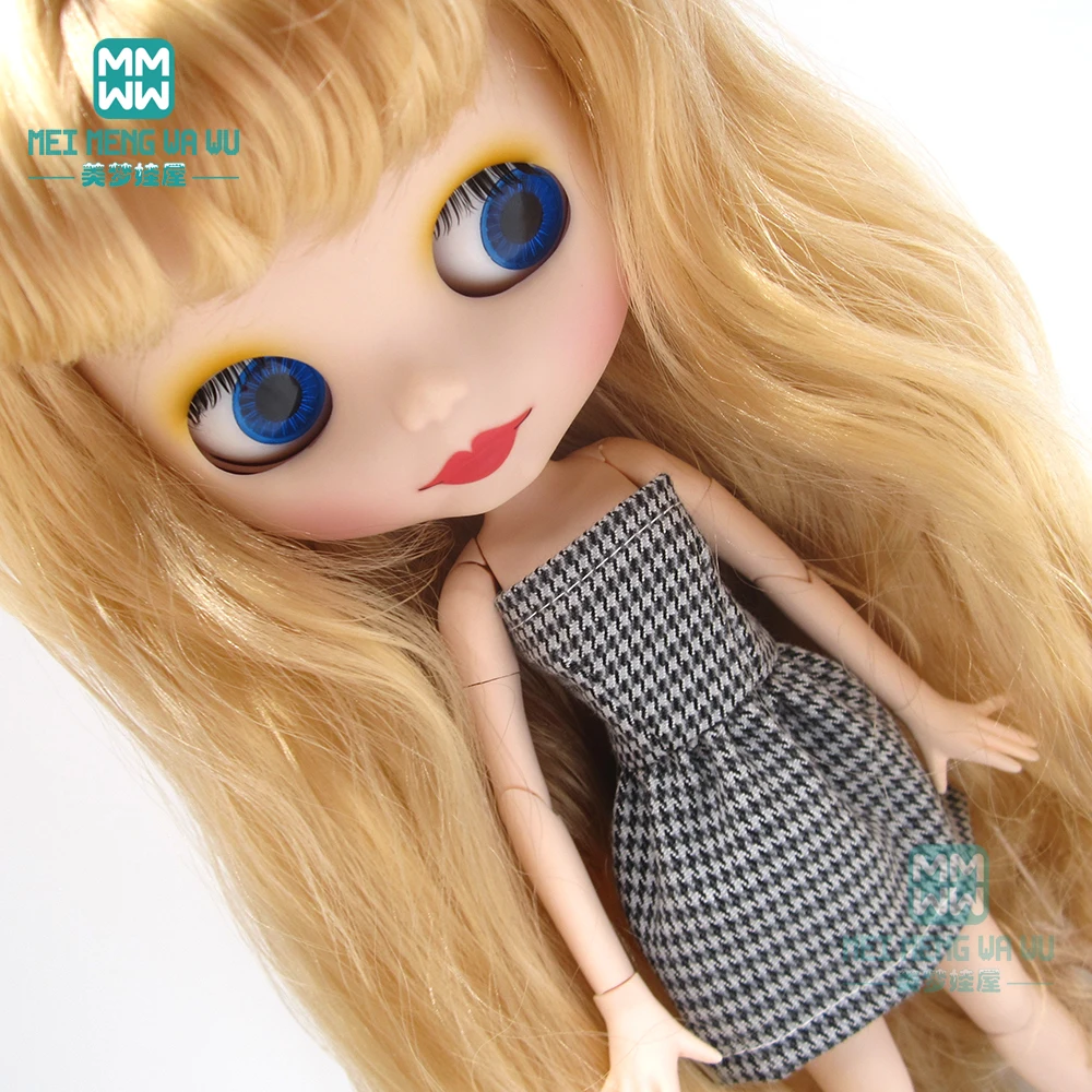 1 шт., одежда Blyth doll, Повседневная Длинная футболка, толстовка с надписью для Blyth Azone 1/6, аксессуары для кукол