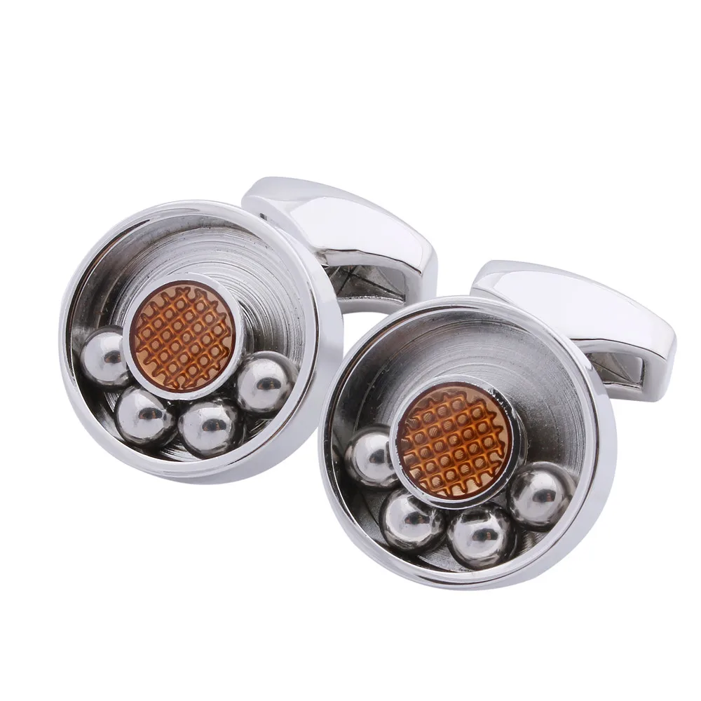 Новинка беговые Бальные запонки мужские осенние деловые Свадебные вращающиеся