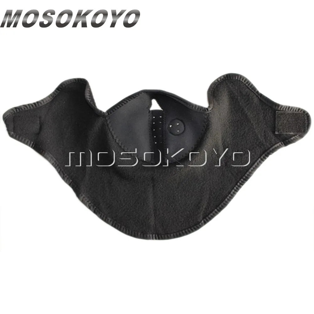 Маска на половину лица для езды мотоцикле и занятий открытом воздухе теплая