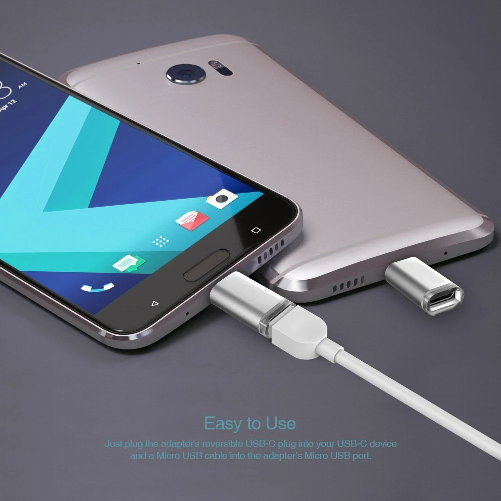 USB Type C штекер Micro Женский адаптер зарядное устройство для Sony Xperia 1 10 XZ3 L1 L2 XZ1 XZ2 Premium X