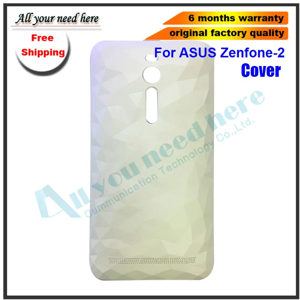 AAA задняя крышка для ASUS Zenfone-2 батареи Чехол двери Корпус Запасные части черный