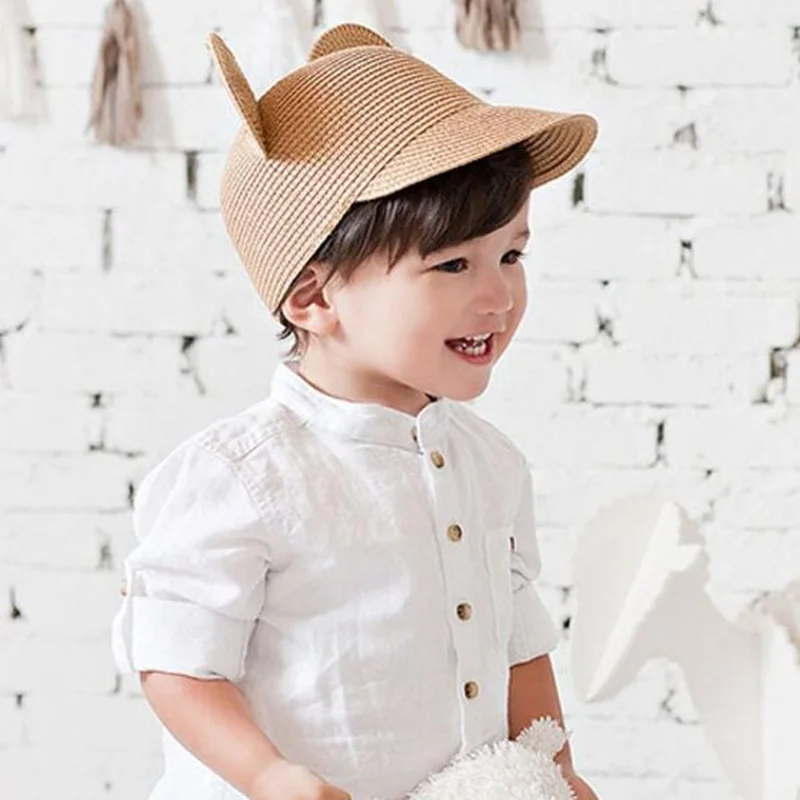 Cute Mickey Ear Kids baby Baseball Cap Hats Children Baby Snapback Caps Spring Summer Funny Hip Hop | Аксессуары для одежды
