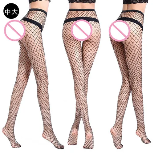 Fishnet L Колготки в сеточку, размеры s, m, l, xl, колготки, нейлоновые чулки, колготки, женские колготки, тонкие прозрачные колготки с открытым носком, соблазнительные Чулочные изделия - Цвет: Fishnet L