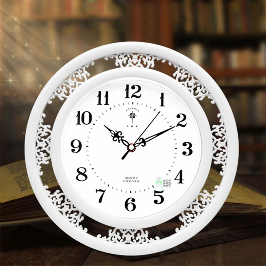 Бесшумные Роскошные Настенные часы креативный домашний декор настенные с