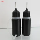 50 шт., 10 мл, черная бутылка для жидкости для электронных сигарет