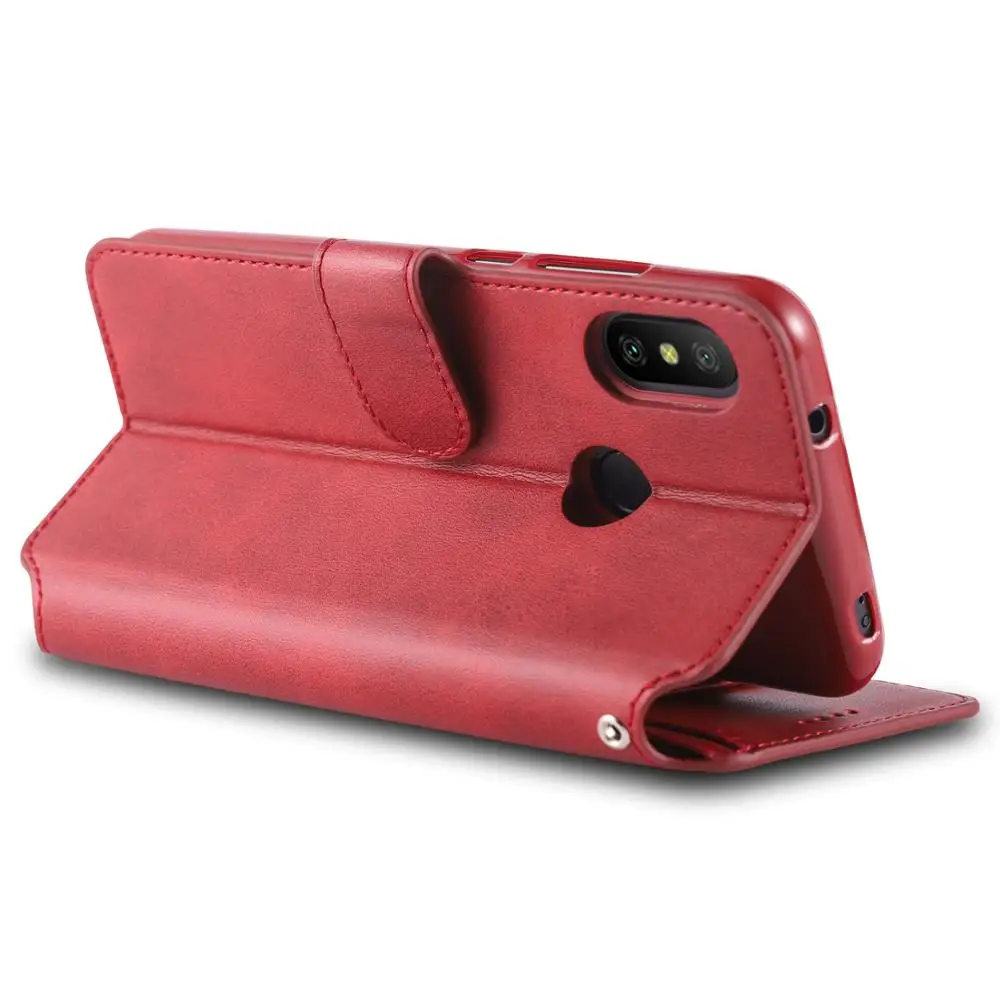 Роскошный чехол Red mi Note 8 6 Pro 7 кожаный с откидной крышкой для Xiaomi 9T K20