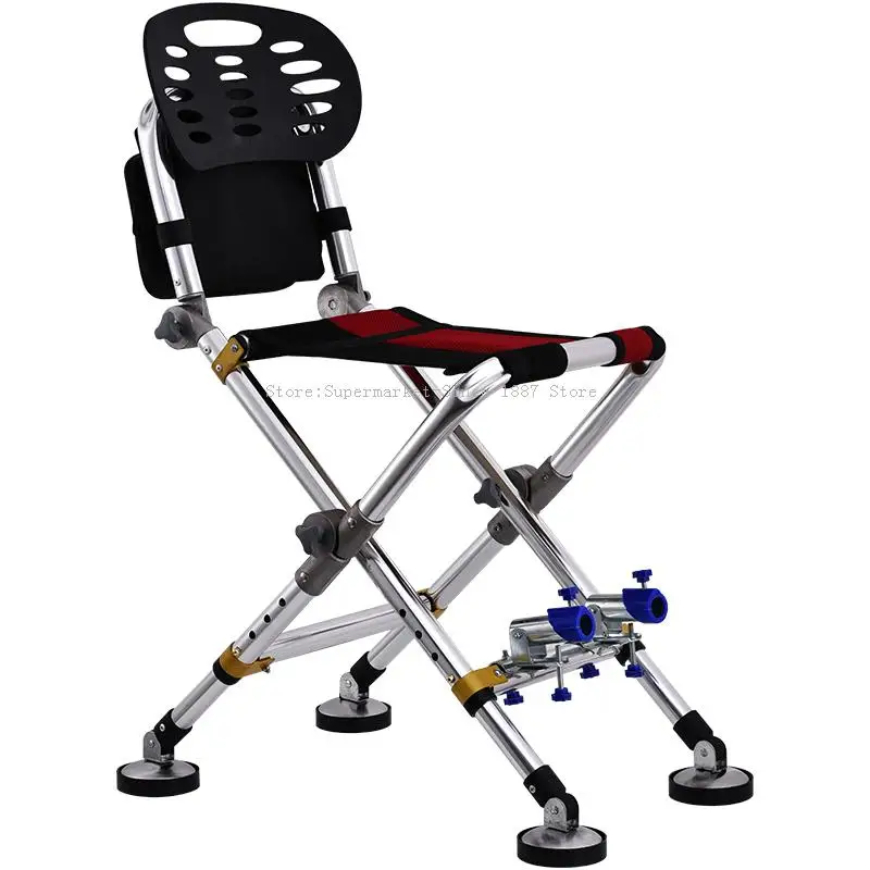 Рыболовное кресло складное переносное для всей местности утолщенное рыболовное