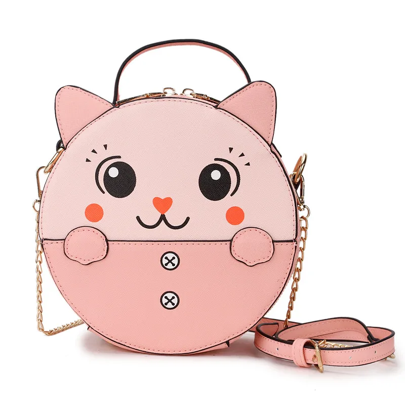 Милая модная повседневная женская сумка через плечо из искусственной кожи с