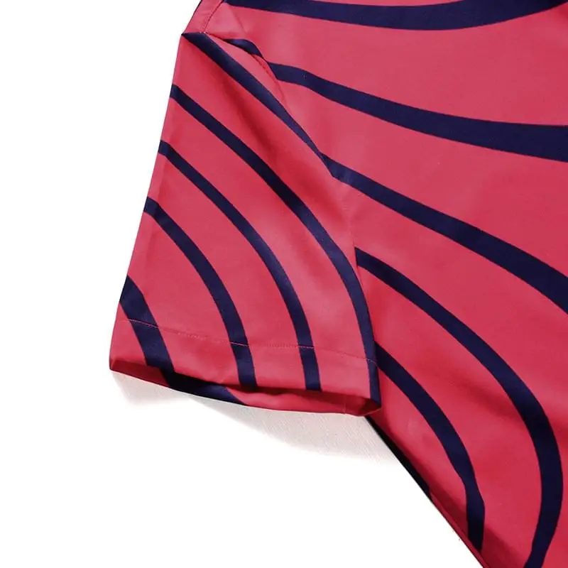 Розовый красный с принтом зебры мужской комбинезон 3D костюм Харадзюку шаровары