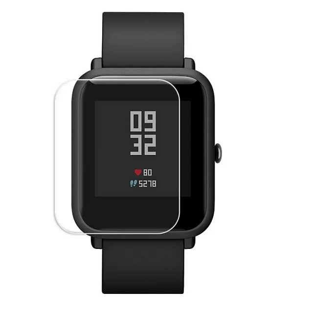 Amazfit Bip 3 шт Amazfit 2 Stratos 2 защита экрана Amazfit Pace защита экрана Amazfit Bip защита часов(не стекло) Нано ТПУ пленка фольга - Цвет: Amazfit Bip