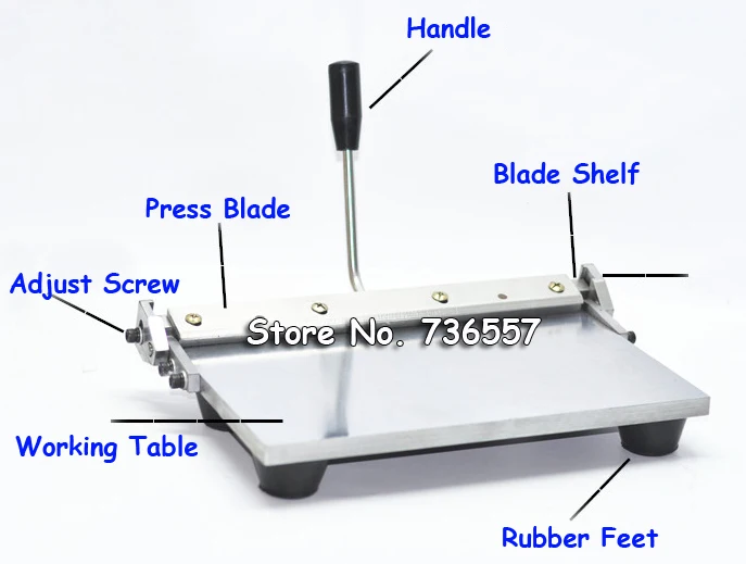 300mm Manual folding creasing machine for paper leather PU sheet Leather creaser NEW