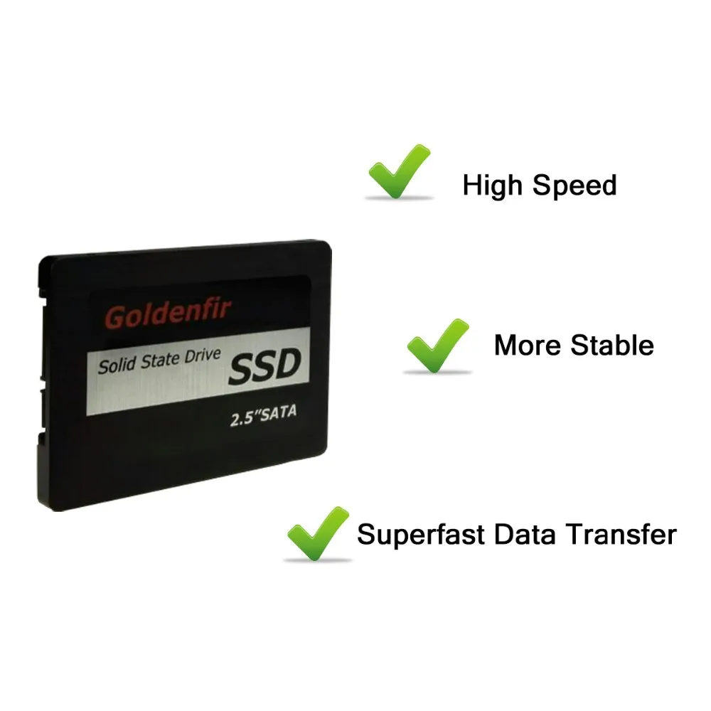 Goldenfir SSD 64 ГБ 32 16 твердотельный накопитель для настольных ноутбук г жесткий диск 30