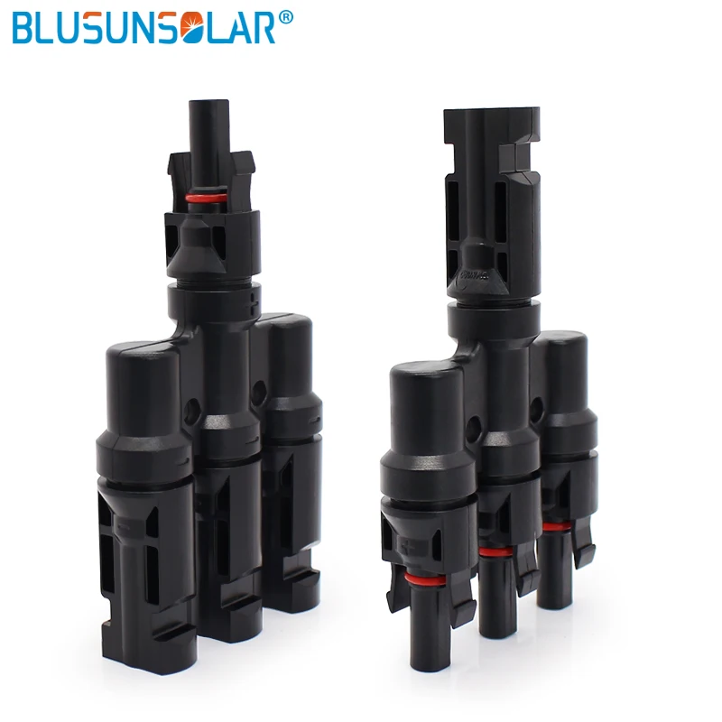 5 Pairs 3 to 1 T Branch Connectors Solar SOLAR MMF FFM for PV / Photovoltaic System TF0164 | Обустройство дома