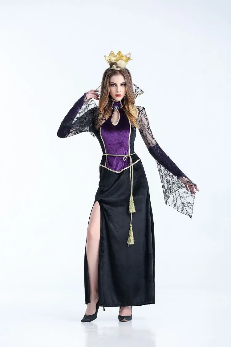 Halloween Costumes for the Vampire Count Dracula Bride Queen Witch Stage Dress | Тематическая одежда и униформа