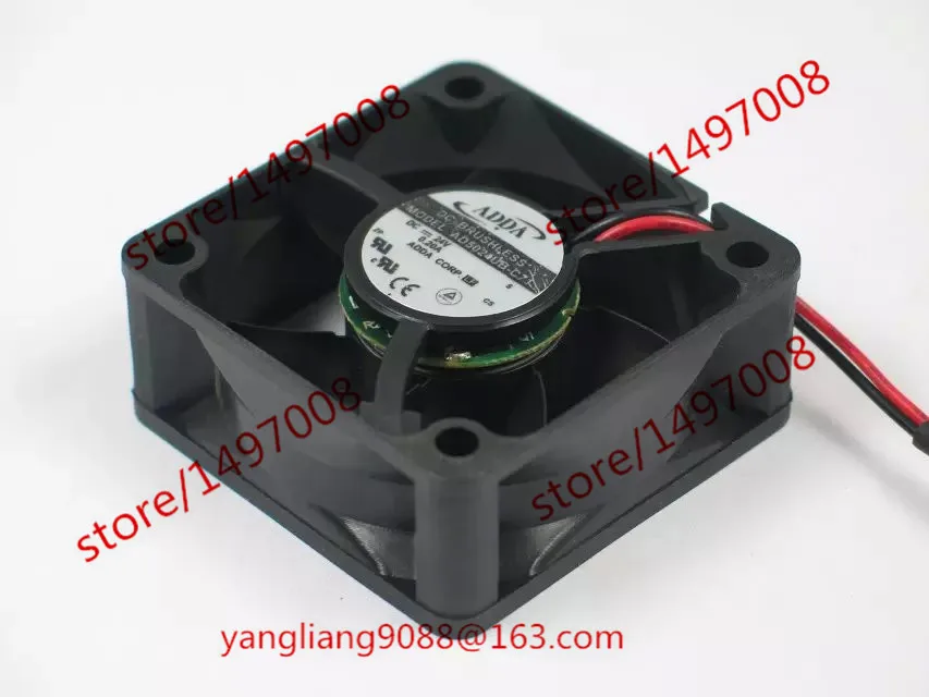 Охлаждающий вентилятор для сервера ADDA AD5024UB C71 S DC 24V 0.20A 2 Wire 50x50x20 мм|square fan|server fanadda 24v