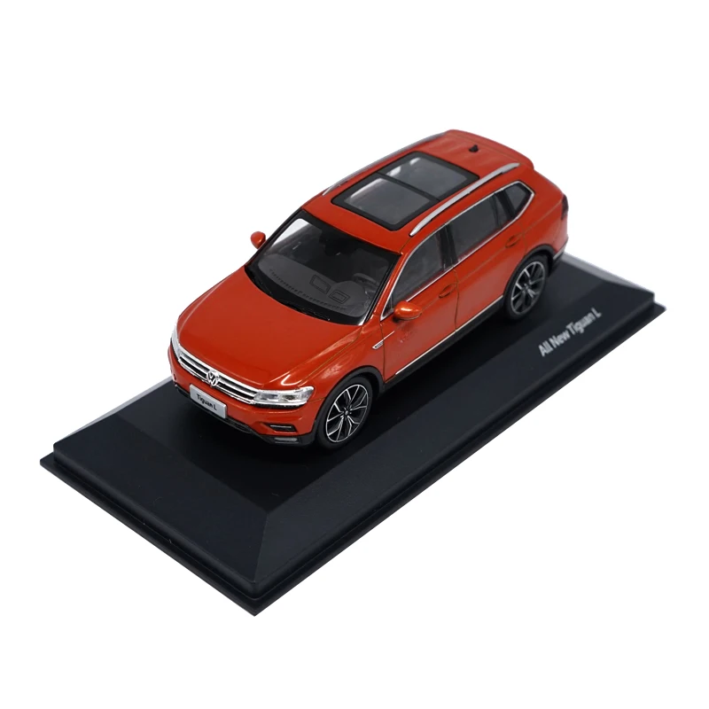 1/43 Volkswagen Tiguan L красный литой автомобиль Модель Коллекция игрушек