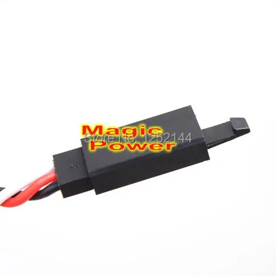10 шт./лот Amass 22 # 22AWG 60core Futaba JR плоский удлинитель/удлинитель с крючком разной длины