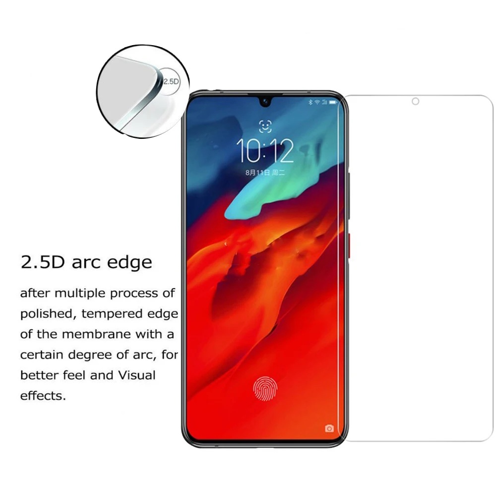 Прозрачное закаленное стекло для Lenovo Z6 Pro защитная пленка 9H защита экрана