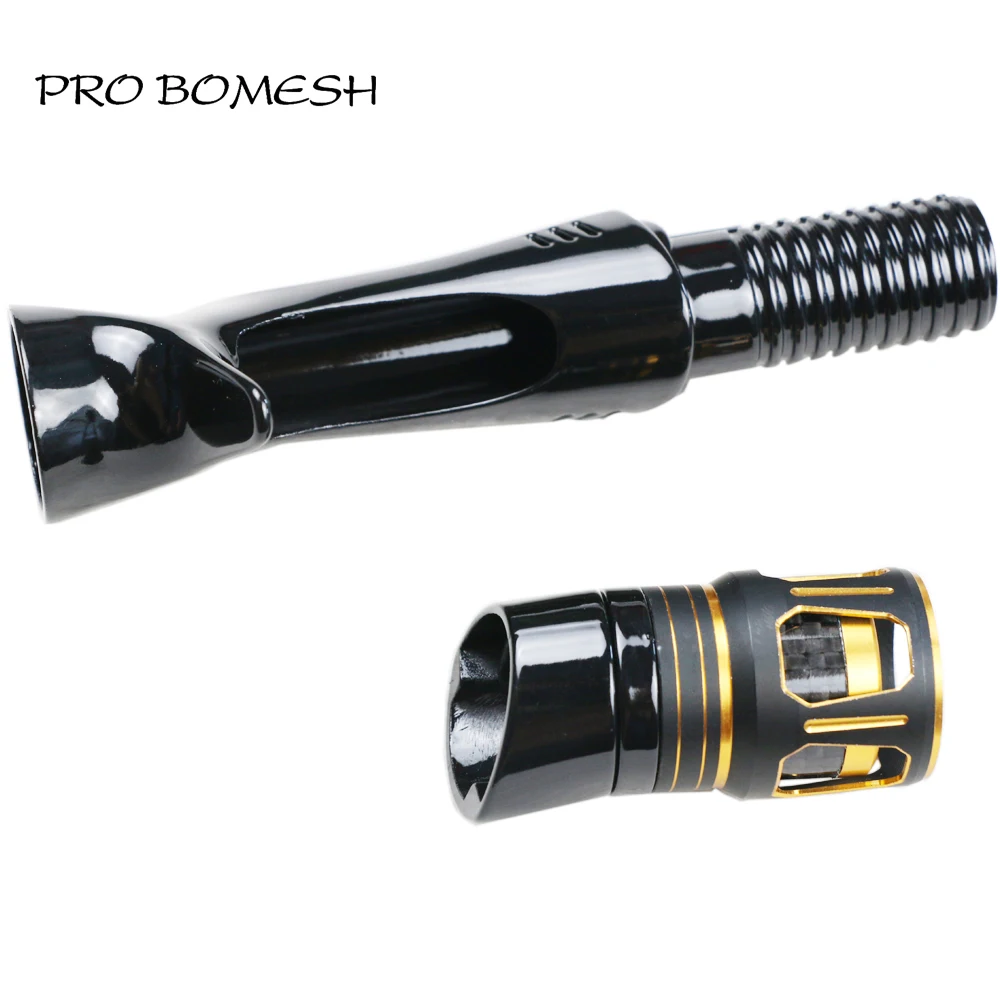 Pro Bomesh 1 комплект алюминиевая фиксирующая гайка+ 3 к карбоновая распылительная окрашенная литейная катушка набор сидений DIY стержень строительный компонент ремонтный аксессуар
