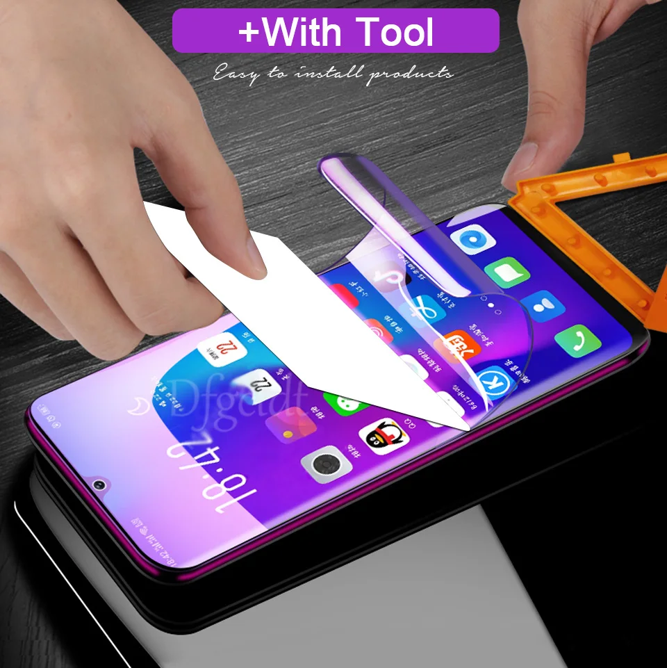 HD 3D полное покрытие мягкий гидрогель для OPPO A3 A1 A5 A3S A59S Защитная пленка для экрана для OPPO R17 R15 R11 R9 R9S R11S Plus без стекла