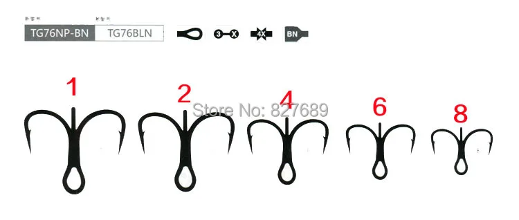 4 упаковки тройные Крючки Mustad KVD крючки обновленные из высокоуглеродистой стали