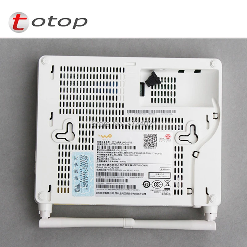 Маршрутизатор Huawei HG8347R EPON ONU ONT FTTH HGU 10 шт./Лот режим 1GE + 3FE 1TEL USB wifi английская