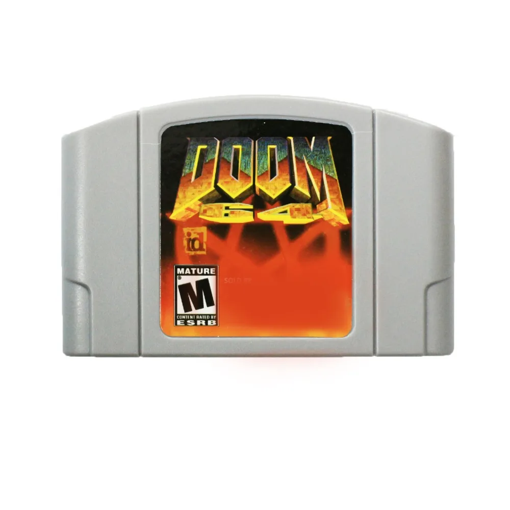 Игровая карта Doom 64 Bit Games English NTSC | Электроника