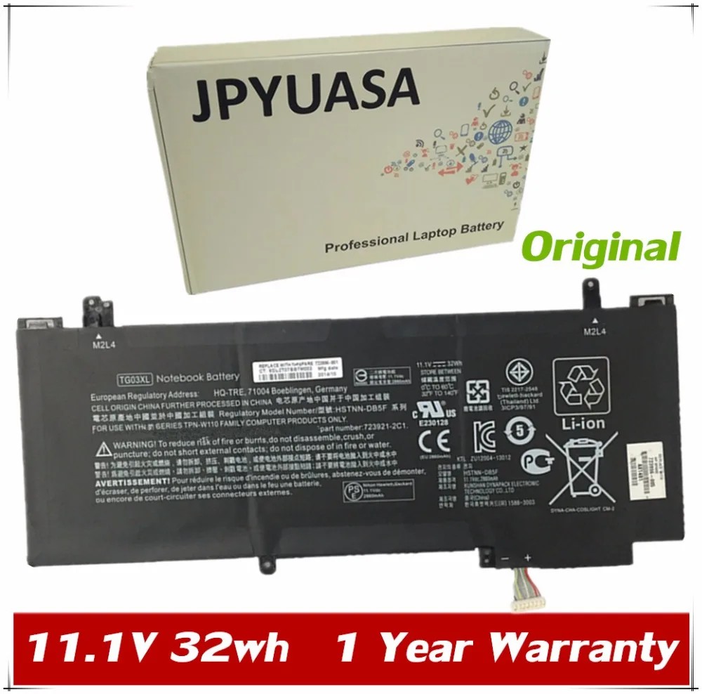 7XINbox 11.1V 32wh TG03XL Laptop Battery For HP HSTNN-IB5F HSTNN-DB5F TPN-W110 723921-1B1 723921-1C1 723921-2C1 723996-001 7XINbox 11.1V 32wh TG03XL Laptop Battery For HP HSTNN-IB5F HSTNN-DB5F TPN-W110 723921-1B1 723921-1C1 723921-2C1 723996-001