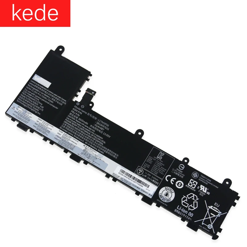 Kede ноутбук Батарея для lenovo Thinkpad 11e 20LQ 01AV487 3 сотового 42Whr L17L3P54 01AV486 SB10K97630